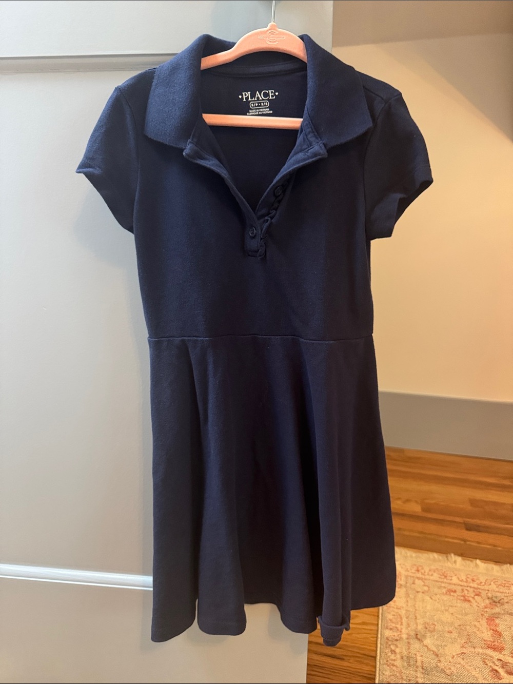 The Children's Place Navy Polo Dress